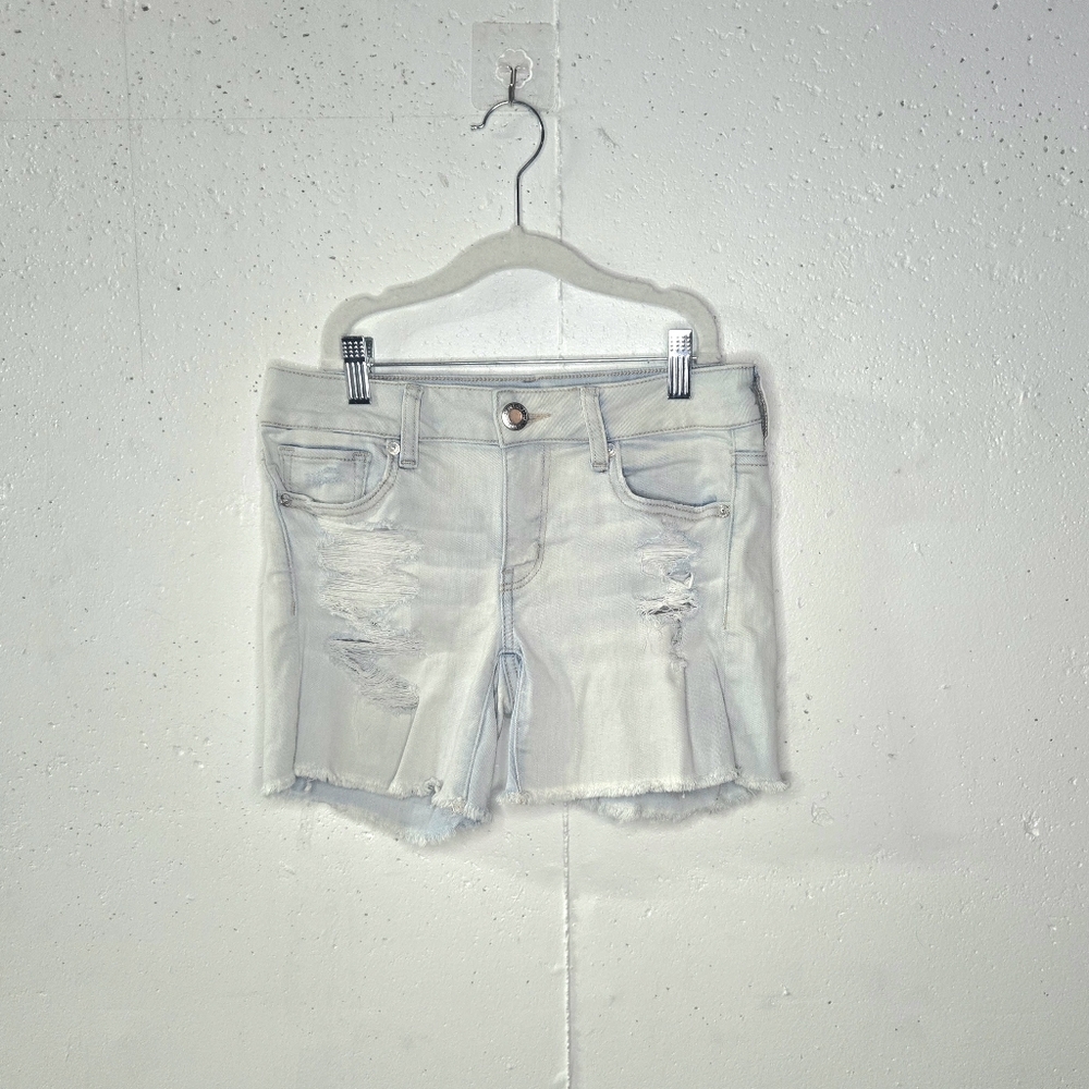 American Eagle Outfitters Light Denim Jean Shorts